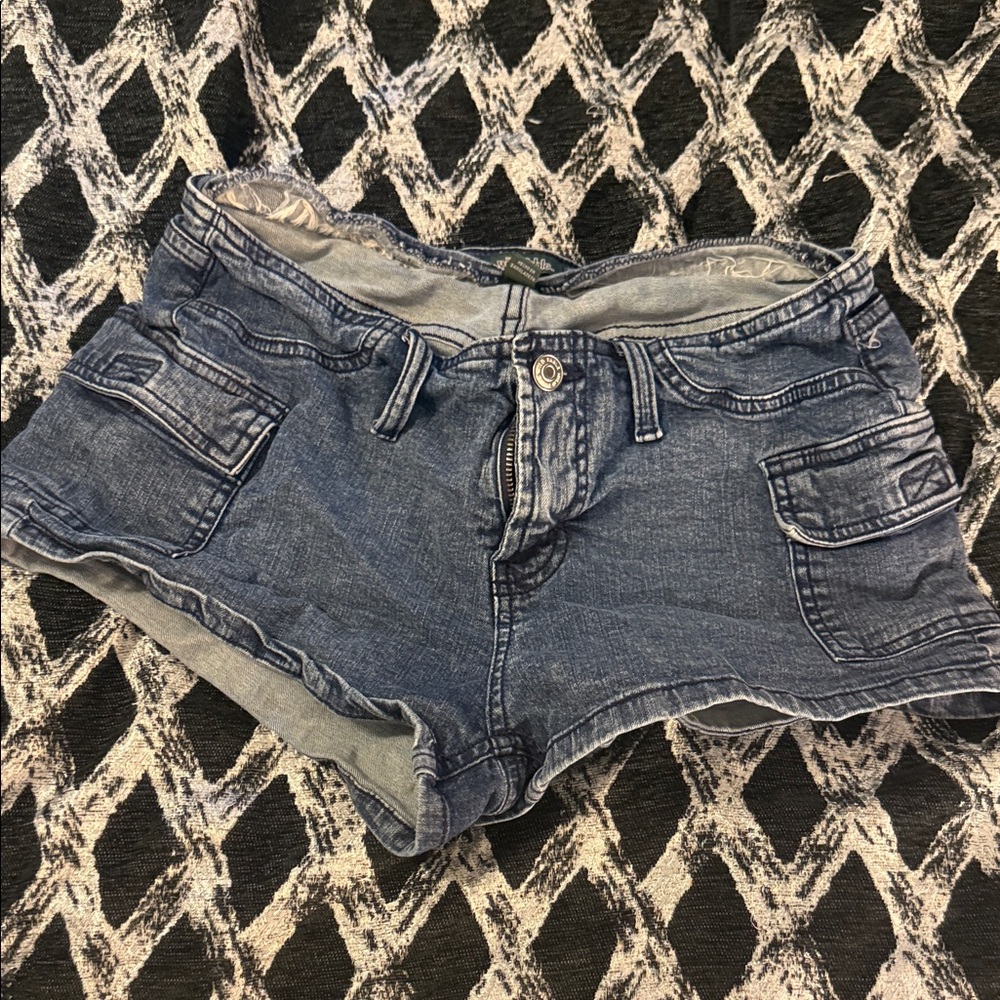 Wild Fable Dark Blue Jean Shorts